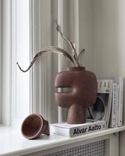 Load image into Gallery viewer, Tribal Vase, Medio - Terracotta