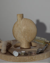 Load image into Gallery viewer, Travertine Bud Vase