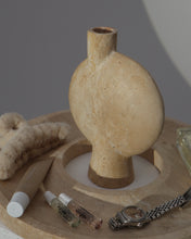 Load image into Gallery viewer, Travertine Bud Vase