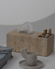 Load image into Gallery viewer, Travertine Tissue Box