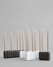 Load image into Gallery viewer, Tube Candle Holder, Big - Coffee