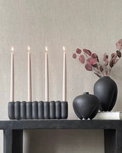 Load image into Gallery viewer, Tube Candle Holder, Big - Coffee
