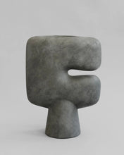 Load image into Gallery viewer, Tribal Vase  Big - Dark Grey