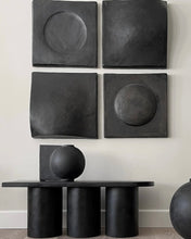 Load image into Gallery viewer, Offset Vase, Big - Coffee