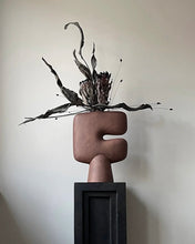Load image into Gallery viewer, Tribal Vase, Big - Terracotta