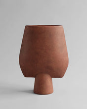Load image into Gallery viewer, Sphere Vase Square, Big - Terracotta