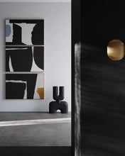 Load image into Gallery viewer, Cobra Vase Double, Hexa - Black
