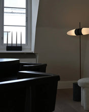 Load image into Gallery viewer, Tube Candle Holder, Big - Coffee