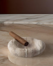 Load image into Gallery viewer, JB Travertine Cigar Ashtray