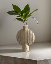 Load image into Gallery viewer, Travertine Bud Vase