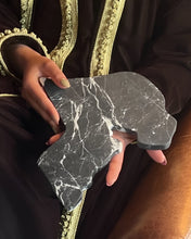 Load image into Gallery viewer, Kuwait Map Nero Antico Marble Tray