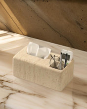 Load image into Gallery viewer, Travertine Tissue Box