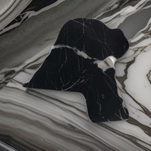 Load image into Gallery viewer, Kuwait Map Nero Antico Marble Tray