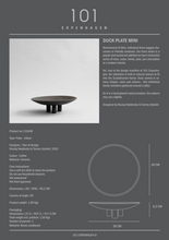 Load image into Gallery viewer, Duck Plate, Mini - Coffee