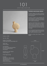 Load image into Gallery viewer, Sphere Vase Bubl, Medio - Sand