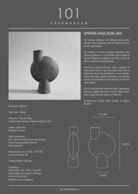 Load image into Gallery viewer, Sphere Vase Bubl, Big - Dark Grey