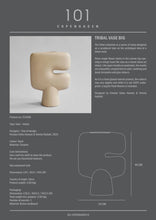 Load image into Gallery viewer, Tribal Vase, Big - Sand