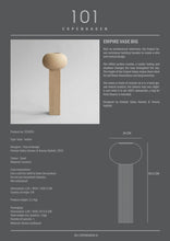 Load image into Gallery viewer, Empire Vase, Big - Sand
