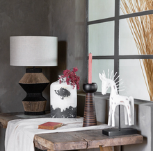 Load image into Gallery viewer, Black Smudge Vase