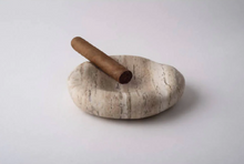 Load image into Gallery viewer, JB Travertine Cigar Ashtray