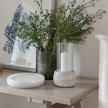 Load image into Gallery viewer, RETREAT - Matt Wash Glass Lemongrass Wide Candle