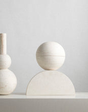 Load image into Gallery viewer, JADE BOTANICS Beige Travertine Mubkhar