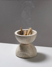 Load image into Gallery viewer, JADE BOTANICS Beige Travertine Mubkhar