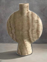 Load image into Gallery viewer, Travertine Bud Vase