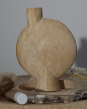 Load image into Gallery viewer, Travertine Bud Vase
