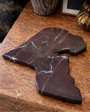 Load image into Gallery viewer, Kuwait Map Rosso Marble Tray
