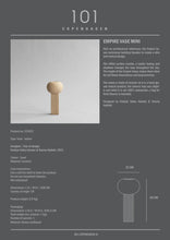 Load image into Gallery viewer, Empire Vase, Mini - Sand
