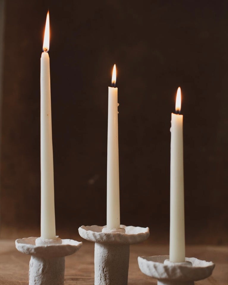 JADE BOTANICS Solving Candlesticks '' PACK OF 4 ''