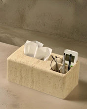 Load image into Gallery viewer, Travertine Tissue Box
