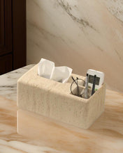 Load image into Gallery viewer, Travertine Tissue Box
