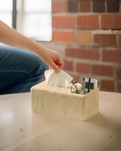 Load image into Gallery viewer, Travertine Tissue Box
