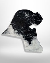 Load image into Gallery viewer, Kuwait Map Nero Antico Marble Tray
