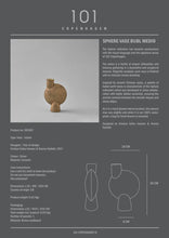 Load image into Gallery viewer, Sphere Vase Bubl, Medio - Ocher
