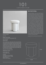 Load image into Gallery viewer, Big Foot Stool - Off White (CPH 900)
