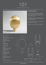 Load image into Gallery viewer, Clam Table Lamp - Brass
