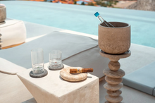 Load image into Gallery viewer, JB Travertine Cigar Ashtray
